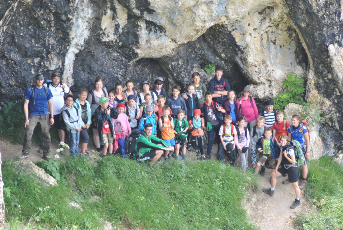 2014 Kinderferienlager Österreich Weißenbach Kolpingjugend Sommerlager Wanderung