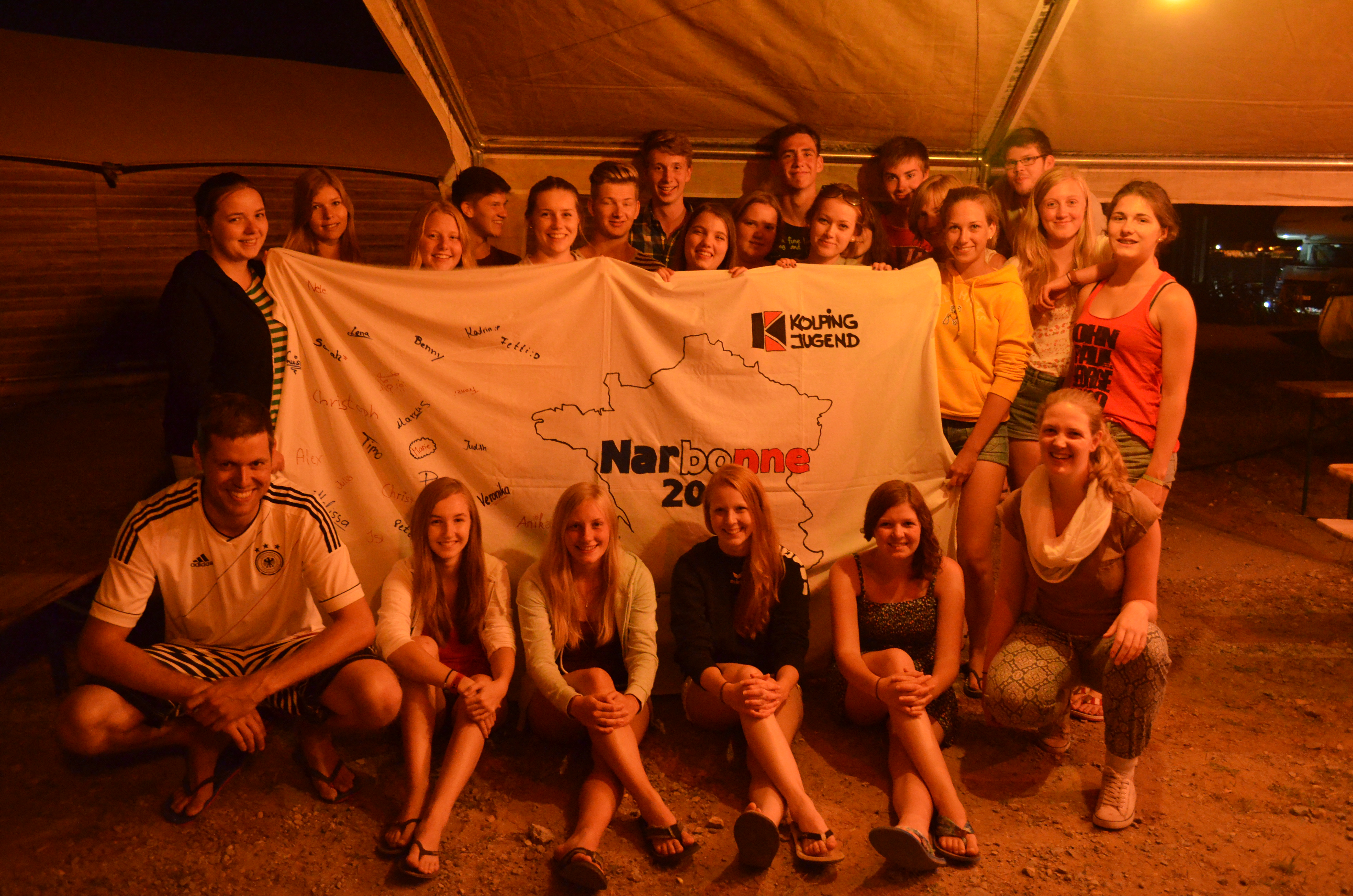 Ferienlager, Sommerlager, Jugend, Südfrankreich, Narbonne, Kolpingjugend, Kolping, Grefrath