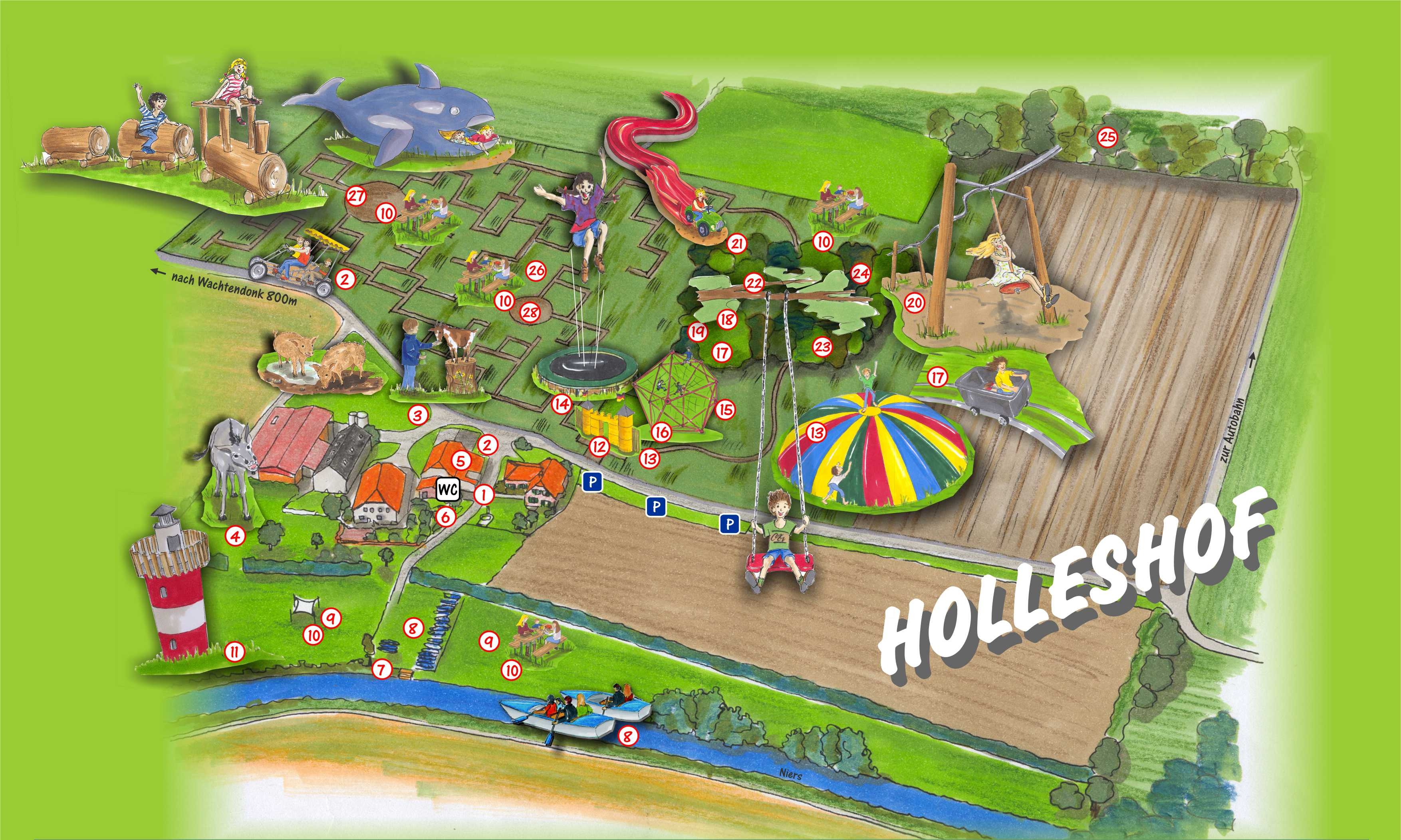 Holleshof, Kolping, Grefrath, Wachtendonk, Junge Familien, Maislabyrinth