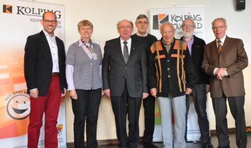 Mitgliederversammlung Kolping Kolpingjugend Grefrath Ehrungen